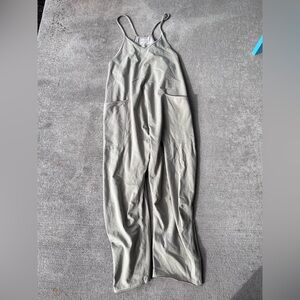 FP Movement hot shot onesie army green sage stone romper jumper NWT